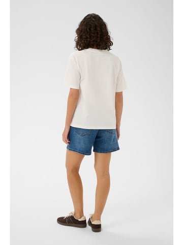 Kaffe Shirt crème/groen
