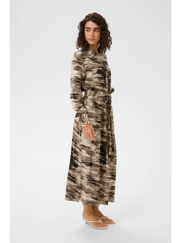Kaffe Kleid in Braun/ Beige