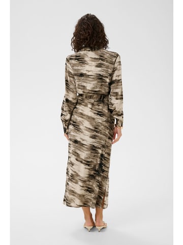 Kaffe Kleid in Braun/ Beige