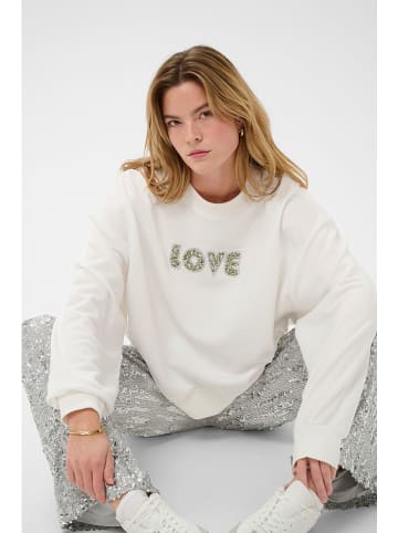 Kaffe Sweatshirt crème