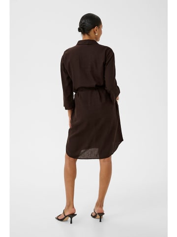 Kaffe Kleid in Dunkelbraun
