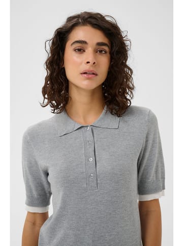 Kaffe Koszulka polo w kolorze szarym
