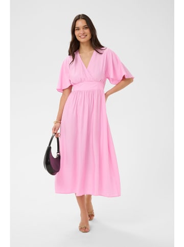 Kaffe Kleid in Rosa