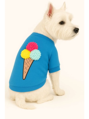 Paws&Whiskers Bluza w kolorze niebieskim dla psa