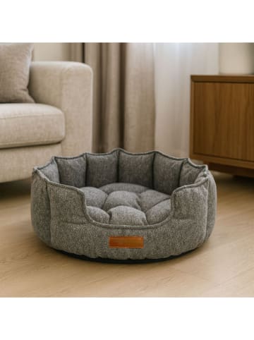 Paws&Whiskers Tierbett "Chelsea" in Grau