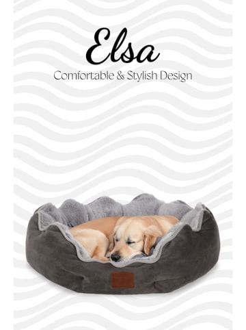 Paws&Whiskers Dierenmand "Elsa" antraciet