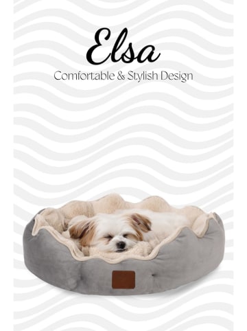 Paws&Whiskers Legowisko "Elsa" w kolorze szarym dla zwierząt