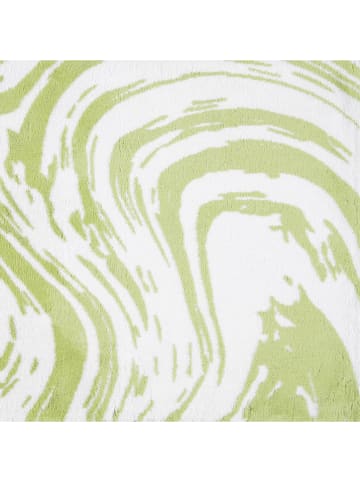 Egeria Badvorleger "Marble" in Grün/ Weiß
