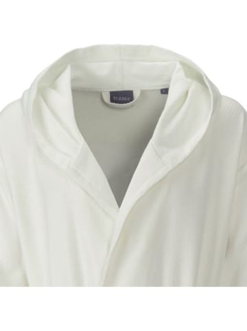 Egeria Bademantel in Creme/ Blau
