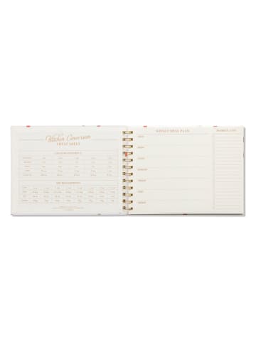 DESIGNWORKS INK ® Maaltijdplanner lichtroze - (B)8,5 x (H)6,5 cm