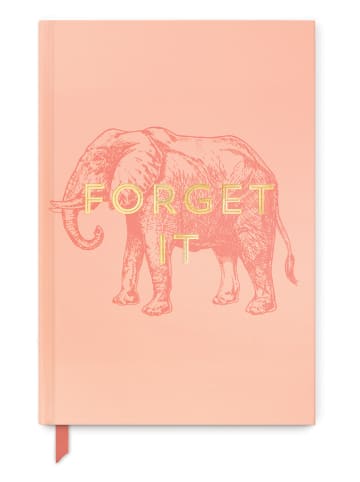 DESIGNWORKS INK ® Notizbuch "Forget It Journal" in Orange - (B)13 x (H)21 cm