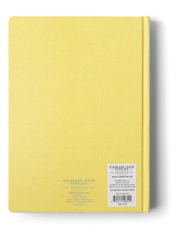 DESIGNWORKS INK ® Notitieboek "Standard Issue" geel - (B)19,5 x (H)26 cm