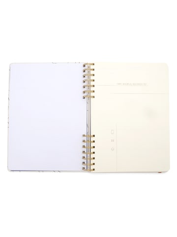 DESIGNWORKS INK ® Notitieboek "Guided Wellness - Mind Body Spirit" wit - (B)20 x (H)25,5 cm