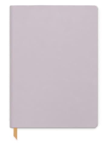 DESIGNWORKS INK ® Notizbuch in Lila - (B)14,6 x (H)20,3 cm