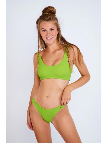 Banana Moon Bikini-Oberteil "Scrunchy" in Limette