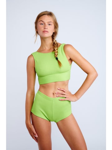 Banana Moon Bikini-Oberteil "Scrunchy" in Limette