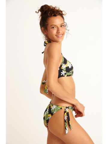Banana Moon Bikini-Oberteil "Kalissa" in Schwarz/ Grün
