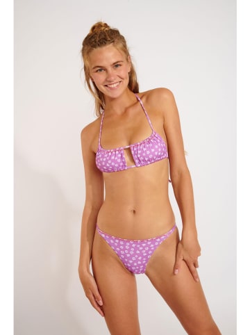 Banana Moon Biustonosz bikini "Bloomgirl" w kolorze jasnoróżowym