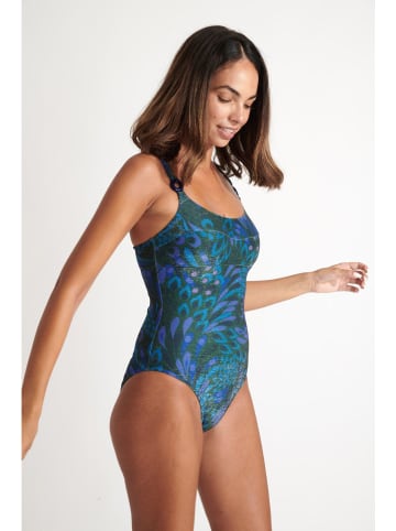 Livia Monte-Carlo Badeanzug "Marazul" in Blau/ Türkis