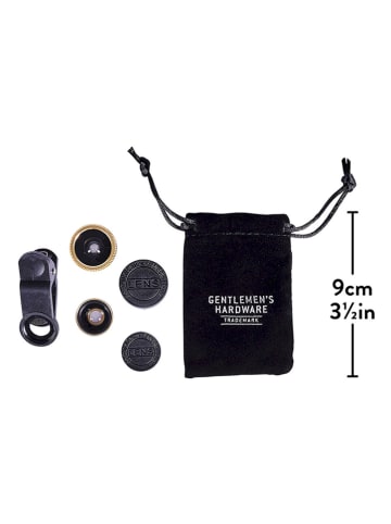 Gentlemen's Hardware 3-częściowy zestaw obiektywów do smartfona