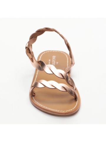 Les BAGATELLES Leren sandalen "Maria" in Rosegold
