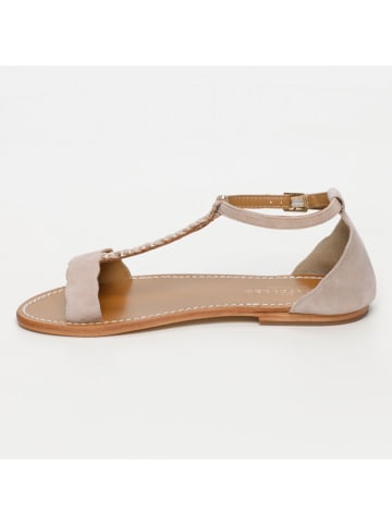 Les BAGATELLES Leren sandalen "Clark" beige