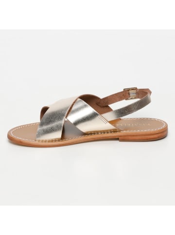 Les BAGATELLES Leder-Sandalen "Acoyte" in Gold