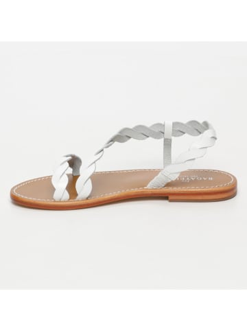 Les BAGATELLES Leder-Sandalen "Maria" in Weiß