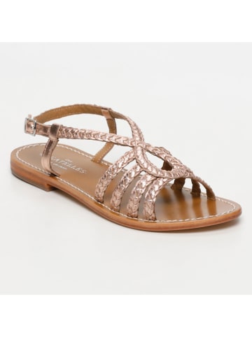 Les BAGATELLES Leren sandalen "Lyla" in Rosegold