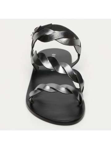 Les BAGATELLES Leder-Sandalen "Arianna" in Grau