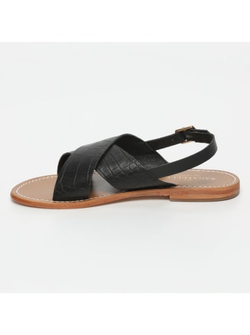 Les BAGATELLES Leren sandalen "Acoyte" zwart