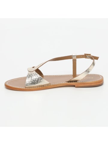 Les BAGATELLES Leren sandalen "Amadrya" goudkleurig