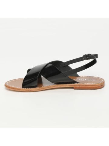 Les BAGATELLES Leder-Sandalen "Sibella" in Schwarz