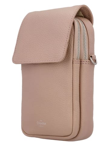 Charm Leren smartphonetas beige - (B)12 x (H)22 x (D)6 cm