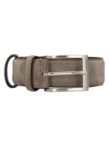 d exclusive Leren riem taupe
