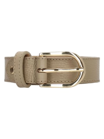 Charm Leren riem beige