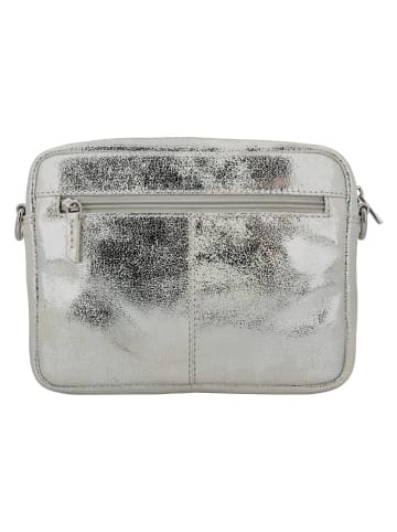 Charm Schoudertas "South Hill" zilverkleurig - (B)21 x (H)16 x (D)6 cm