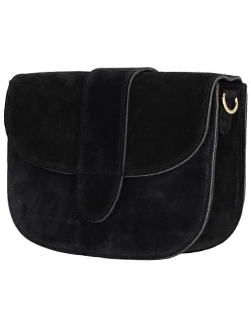 Charm Umhängetasche in Schwarz - (B)21 x (H)16 x (T)6 cm