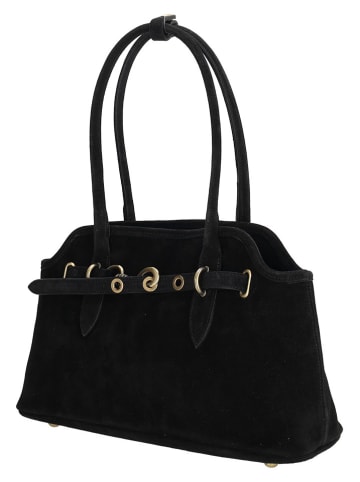 Charm Leren schoudertas zwart - (B)36 x (H)20 x (D)10 cm
