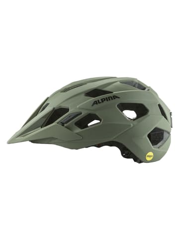 Alpina Kask rowerowy "Plose Mips" w kolorze oliwkowym