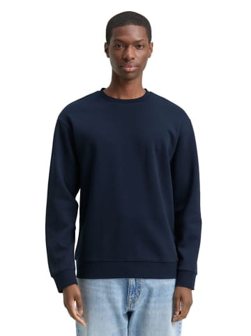 Tom Tailor Sweatshirt in Dunkelblau