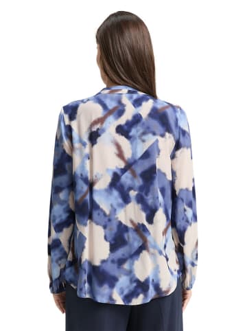 Tom Tailor Blouse donkerblauw/crème