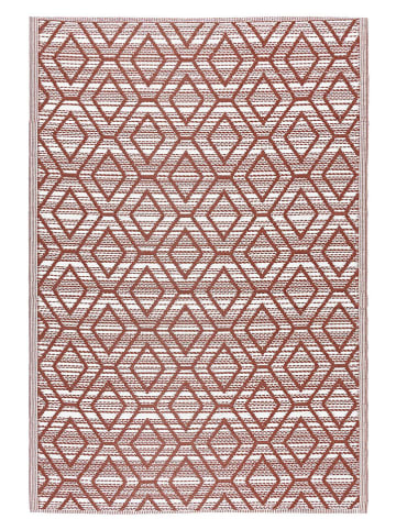 Bizzotto Outdoor-Teppich "Kenan" in Braunrot - (L)230 x (B)160 cm