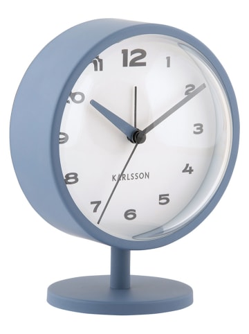 Karlsson Wekker ''Brisk Dome'' blauw - (B)11 x (H)13,8 x (D)6,5 cm