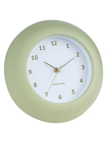 Karlsson Wandklok ''Tender Rib'' groen - Ø 25 cm