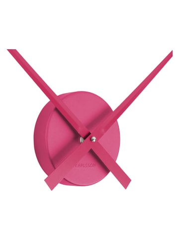 Karlsson Wandklok ''Little Big Time'' roze - Ø 41 cm