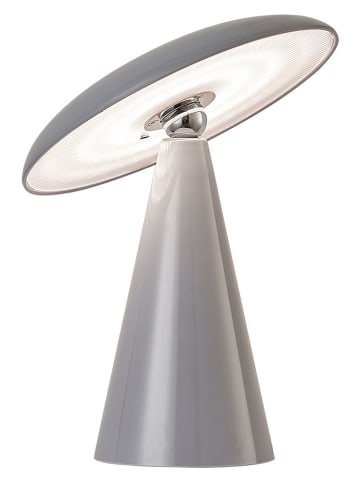 Leitmotiv Led-tafellamp ''Phoebe'' grijs - (H)26 x Ø 23 cm