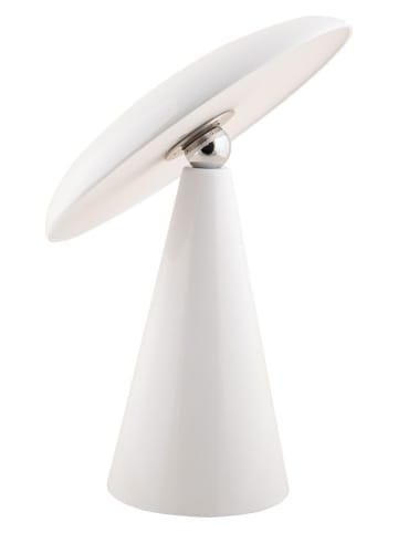 Leitmotiv Led-tafellamp ''Phoebe'' wit - (H)26 x Ø 23 cm