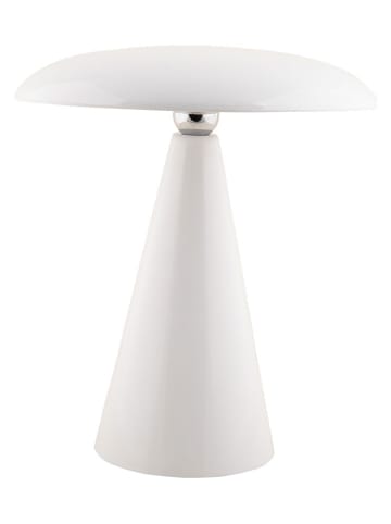 Leitmotiv Led-tafellamp ''Phoebe'' wit - (H)26 x Ø 23 cm
