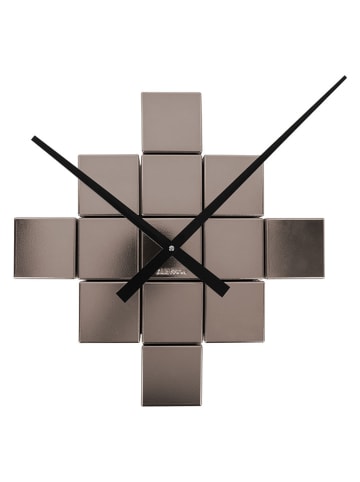 Karlsson Wandklok ''DIY Cubic'' grijs - Ø 40 cm